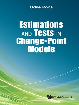 cover image of Estimations and Tests In Change-point Models
